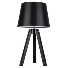 Настольная лампа с текстильными плафонами чёрного цвета Spot Light 6115004