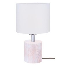 Настольная лампа с текстильными плафонами белого цвета Spot Light 7081132