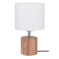 Настольная лампа с текстильными плафонами белого цвета Spot Light 7081170
