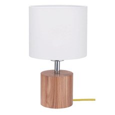 Настольная лампа с текстильными плафонами белого цвета Spot Light 7081270