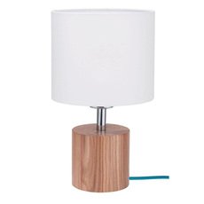 Настольная лампа с текстильными плафонами белого цвета Spot Light 7081370