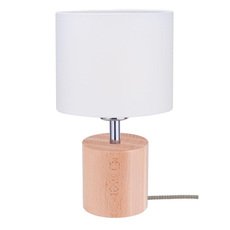 Настольная лампа с текстильными плафонами белого цвета Spot Light 7081431
