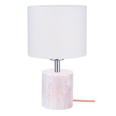 Настольная лампа с текстильными плафонами белого цвета Spot Light 7081532