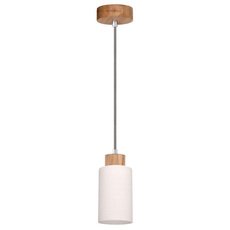Светильник с арматурой коричневого цвета, плафонами белого цвета Spot Light 1714174