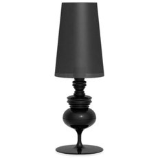 Настольная лампа с арматурой чёрного цвета, плафонами чёрного цвета SW-LUM MT20098-1BK-230
