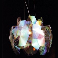 Светильник с арматурой хрома цвета, плафонами прозрачного цвета SW-LUM 925S4