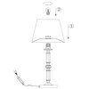 Настольная лампа Maytoni(Riverside) MOD018TL-01CH