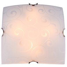 Настенно-потолочный светильник с стеклянными плафонами белого цвета IDLamp 249/40PF-White