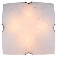 Настенно-потолочный светильник с стеклянными плафонами белого цвета IDLamp 249/30PF-White