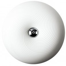 Настенно-потолочный светильник с плафонами белого цвета IDLamp 354/25PF-LEDWhitechrome