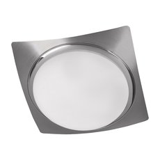 Настенно-потолочный светильник с стеклянными плафонами белого цвета IDLamp 370/15PF-Whitechrome