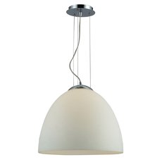 Светильник с арматурой хрома цвета, плафонами белого цвета IDLamp 405/1-White