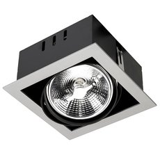 Точечный светильник с металлическими плафонами чёрного цвета Leds-C4 DM-1155-N3-00