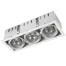 Точечный светильник с арматурой белого цвета, металлическими плафонами Leds-C4 DM-1157-14-00