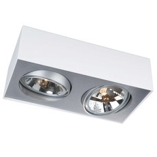 Точечный светильник с арматурой белого цвета, металлическими плафонами Lirio 57002/31/LI