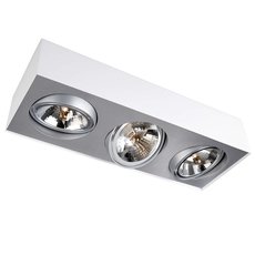 Точечный светильник с арматурой белого цвета, металлическими плафонами Lirio 57003/31/LI