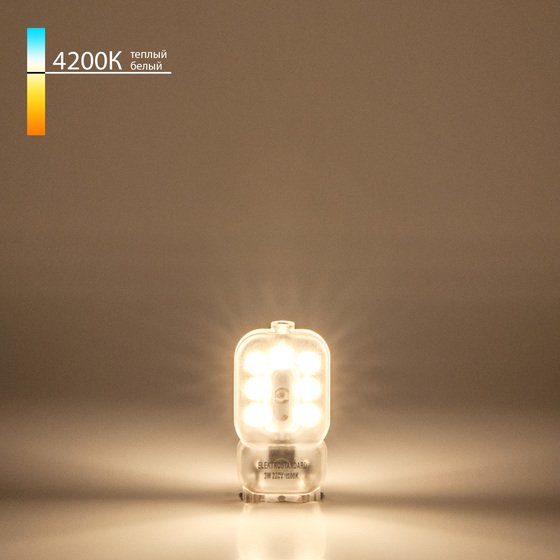 Svetodiodnaya lampa g9 led 3w 220v 4200k a035767 0001