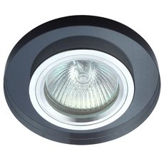 Точечный светильник с арматурой чёрного цвета, плафонами чёрного цвета POWERLIGHT 6194/1-4CH/BLK