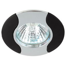 Точечный светильник с металлическими плафонами чёрного цвета POWERLIGHT 6172/1-4BLK