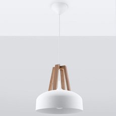Светильник с арматурой белого цвета, металлическими плафонами SOLLUX LIGHTING SL.0388