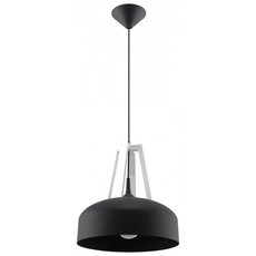 Светильник с металлическими плафонами чёрного цвета SOLLUX LIGHTING SL.0389
