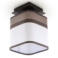 Светильник с арматурой коричневого цвета, плафонами белого цвета SOLLUX LIGHTING SL.0038