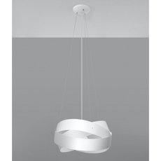Светильник с арматурой белого цвета, металлическими плафонами SOLLUX LIGHTING SL.0413