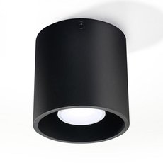 Точечный светильник с арматурой чёрного цвета, металлическими плафонами SOLLUX LIGHTING SL.0016
