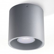 Точечный светильник с арматурой серого цвета, плафонами серого цвета SOLLUX LIGHTING SL.0018