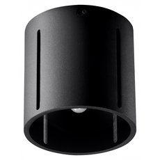 Точечный светильник с арматурой чёрного цвета, металлическими плафонами SOLLUX LIGHTING SL.0356