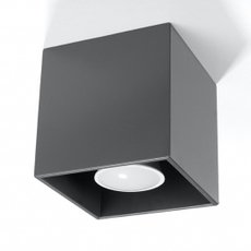 Точечный светильник с арматурой серого цвета, плафонами серого цвета SOLLUX LIGHTING SL.0567