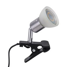 Настольная лампа с арматурой серебряного цвета Spot Light 2501102