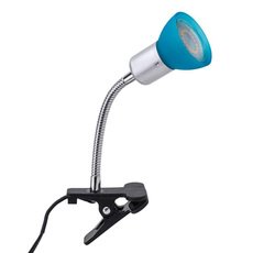 Настольная лампа с стеклянными плафонами синего цвета Spot Light 2511118