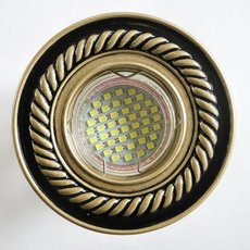 Точечный светильник с арматурой бронзы цвета SvDecor SV 7198 AB/L