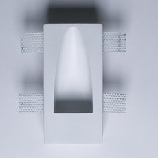 Встраиваемый в стену светильник с арматурой белого цвета SvDecor SV 7411