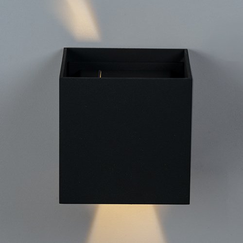 Ulichnyy nastennyy svetodiodnyy svetilnik italline it01 a310 black