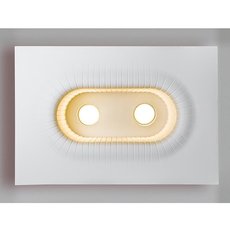 Точечный светильник с арматурой белого цвета, гипсовыми плафонами SvDecor SV 7432