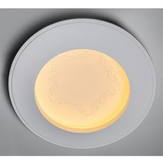 Точечный светильник с арматурой белого цвета, гипсовыми плафонами SvDecor SV 7443
