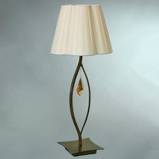 Настольная лампа с абажуром Brizzi BT03203/1 Bronze Cream