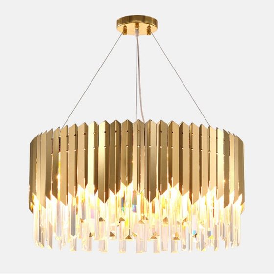 Luxury design crystal chandelier modern living room lights ac110v 240v lustre led dinning room l