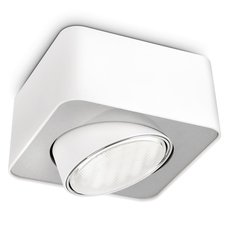 Точечный светильник с арматурой белого цвета, металлическими плафонами Philips 57950/31/16
