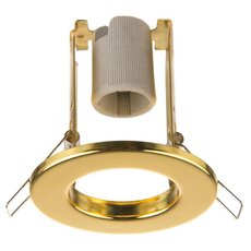 Точечный светильник с арматурой золотого цвета, металлическими плафонами POWERLIGHT R50-GD