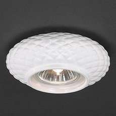 Точечный светильник с арматурой белого цвета, плафонами белого цвета La Lampada SPOT 80/1 Ceramic White