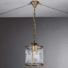 Светильник с арматурой бронзы цвета, стеклянными плафонами La Lampada L 130/1.40