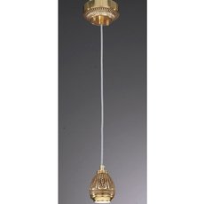 Светильник с плафонами золотого цвета La Lampada L 464/1.27