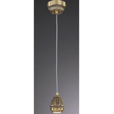 Светильник с металлическими плафонами бронзы цвета La Lampada L 464/1.44