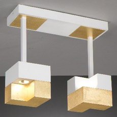 Потолочный светильник La Lampada PL 101/2P Wood Gold