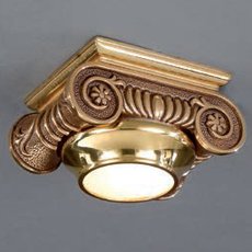 Точечный светильник с арматурой золотого цвета La Lampada SPOT 466.27