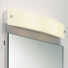 Светильник для ванной комнаты с арматурой хрома цвета, плафонами белого цвета Astro 0243