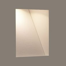 Встраиваемый в стену светильник с арматурой белого цвета, плафонами белого цвета Astro 0977
